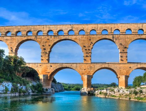 Pont du Gard, Languedoc-Roussillon, France